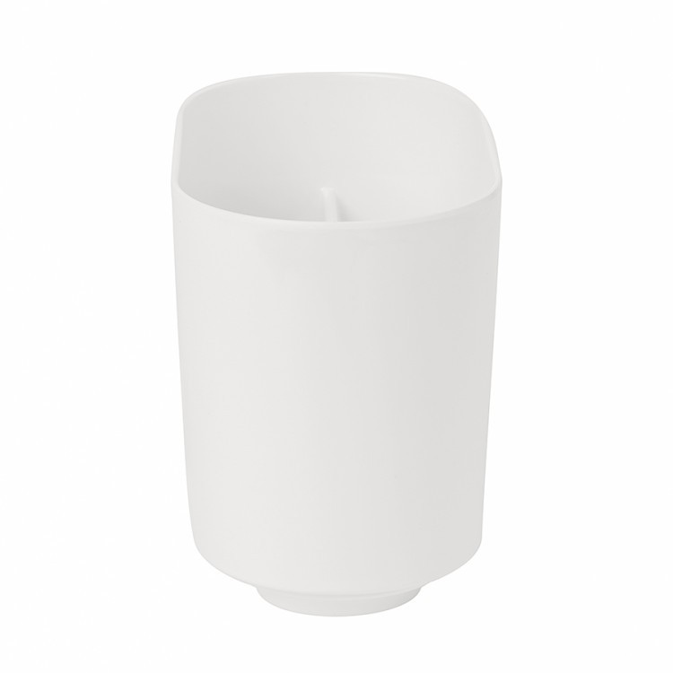 Стакан для зубных щеток step, белый (43327)