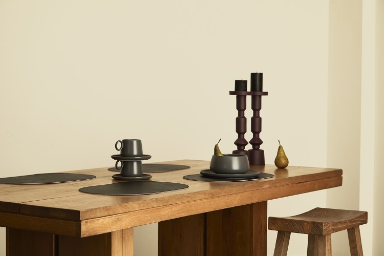 Набор из двух салатников темно-серого цвета из коллекции essential, 800 мл (75174)