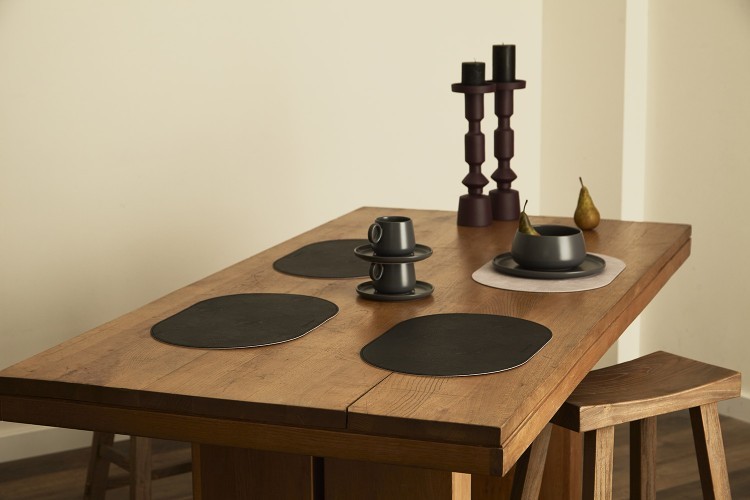 Набор из двух салатников темно-серого цвета из коллекции essential, 800 мл (75174)