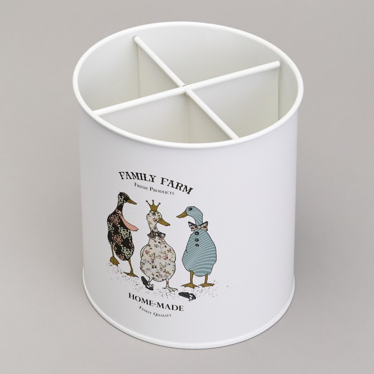 Подставка agness "family farm" под кухонные приборы 14*15 см (790-385) 