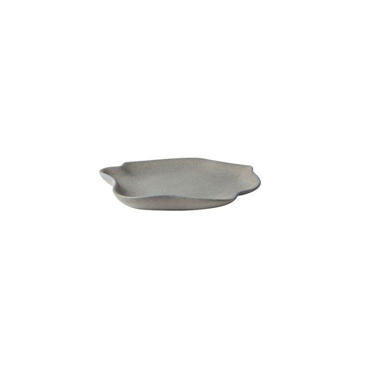 Тарелка L9225-648U, каменная керамика, grey, ROOMERS TABLEWARE