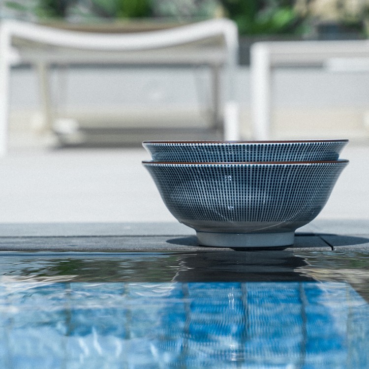 Чаша 2565, 21.2, фарфор, blue, TOKYO DESIGN
