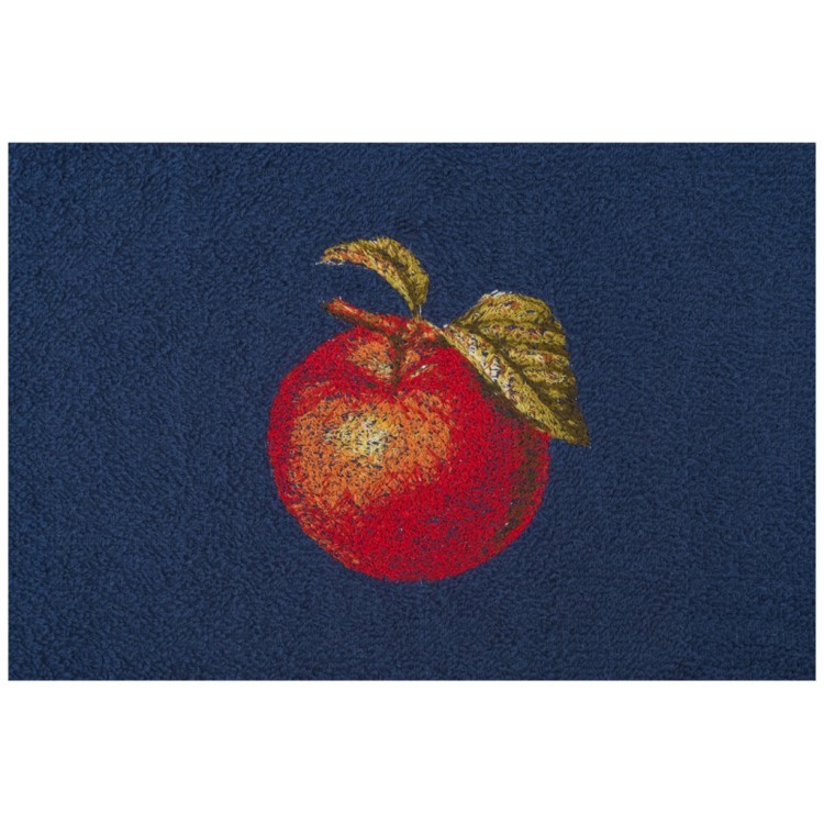 Полотенце махровое 50х35,"яблоко"100%хлопок, синий SANTALINO (850-600-46)
