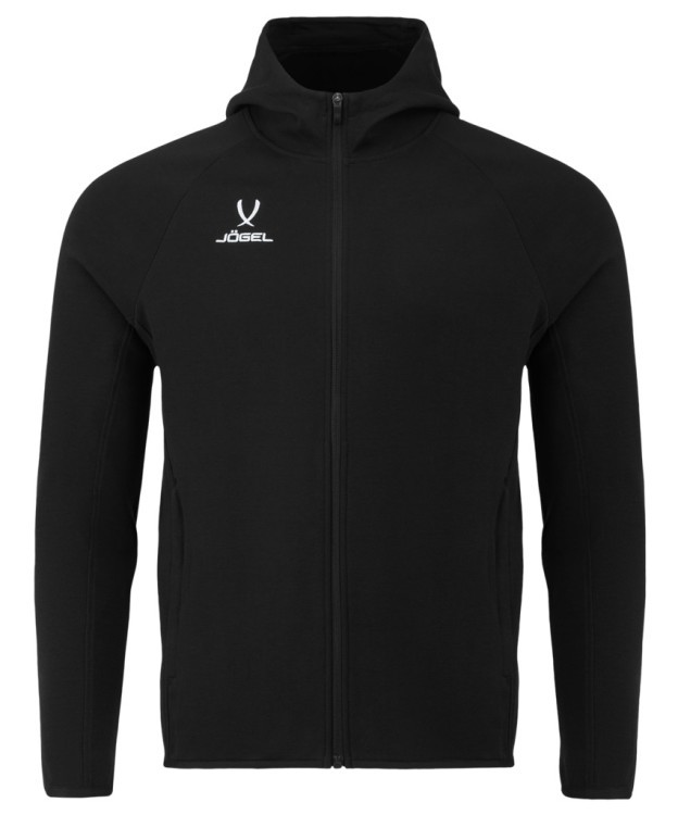 Худи на молнии JÖGEL ESSENTIAL Athlete Hooded FZ Jacket, черный (2114045) Худи на молнии JÖGEL ESSENTIAL Athlete Hooded FZ Jacket, черный (2114045)