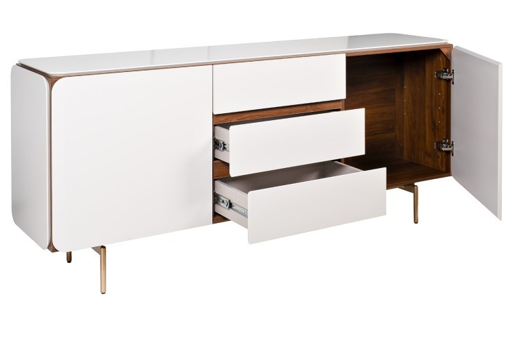 Комод белый 183*41,3*80,5см (TT-00013130)