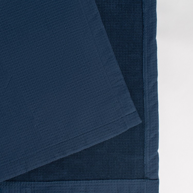 Халат банный темно-синего цвета essential s/m (63110)