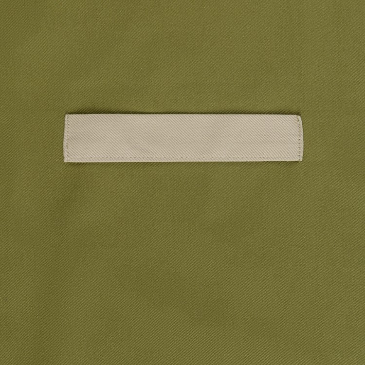 Фартук из хлопка оливкового цвета из коллекции essential, 70х85 см (73566)
