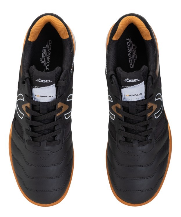 Бутсы зальные JÖGEL Tornado 2.0 Black/gold (2113825) Бутсы зальные JÖGEL Tornado 2.0 Black/gold (2113825)