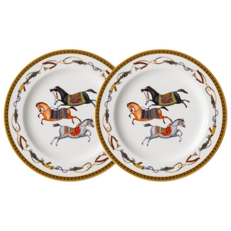 Набор тарелок закусочных lefard "passage" 2 шт. 20 см Lefard (760-865)