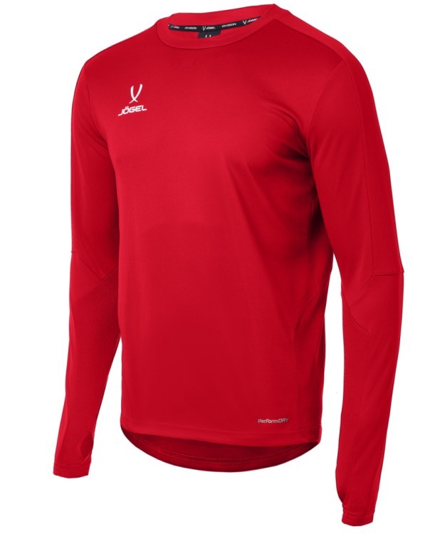Джемпер тренировочный JÖGEL DIVISION PerFormDRY Pro Training Top, красный (2115992)