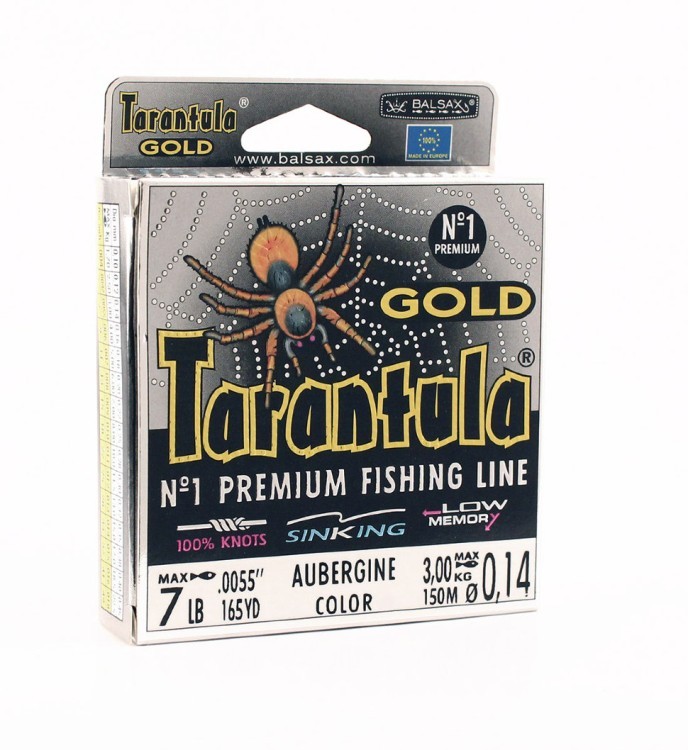 Леска Balsax Tarantula Gold Box 150м 0,14 (3,0кг) (58672)