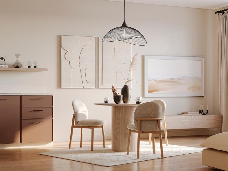 Панно декоративное с эффектом 3d minimalism triangle, 70х100 см (77477)