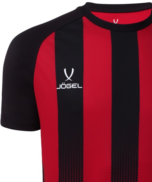 Футболка игровая JÖGEL CAMP Striped Jersey, красный/черный (1745181)