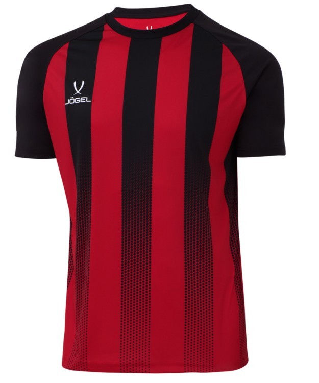 Футболка игровая JÖGEL CAMP Striped Jersey, красный/черный (1745181)