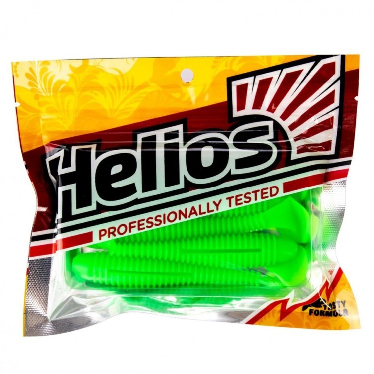 Виброхвост Helios Catcher 2,75"/7 см, цвет Electric green 7 шт HS-1-007 (77490)