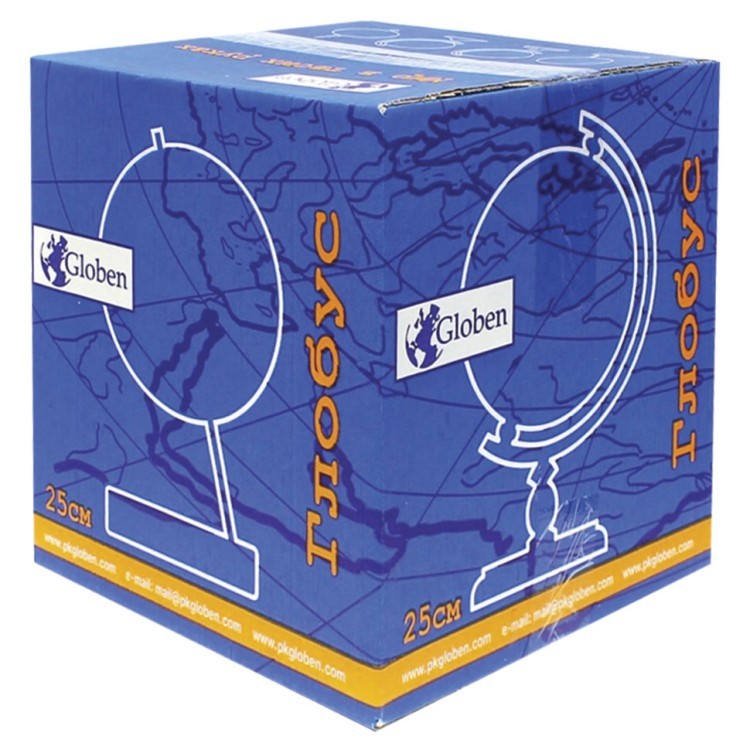 Глобус физический Globen Классик Евро d250 мм Ке012500186 (1) (72914)