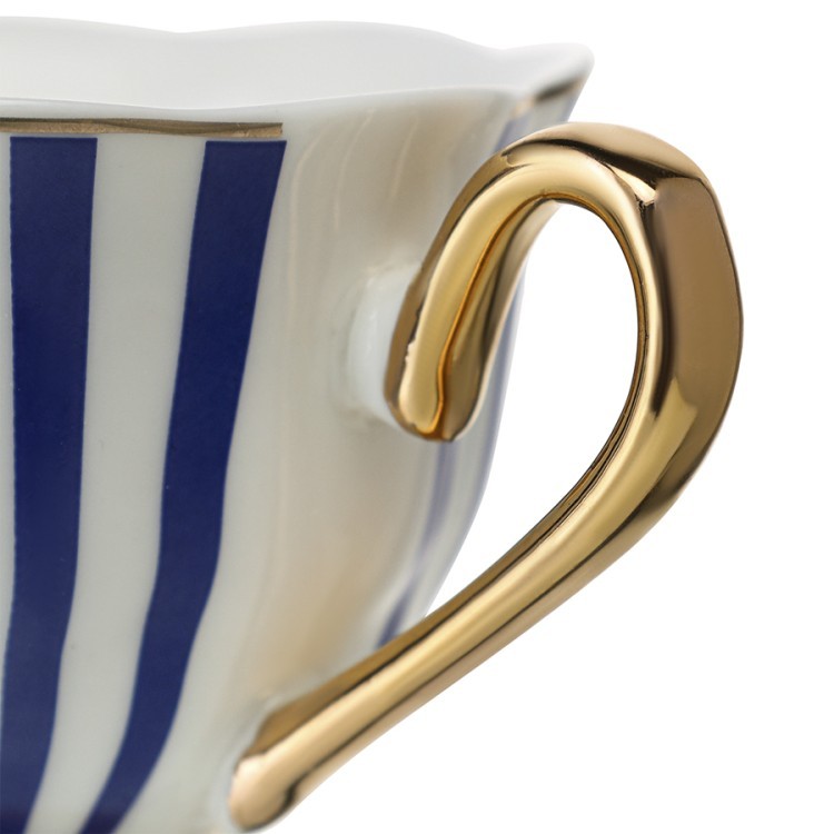 Набор кофейных пар в полоску vintage charm, 90 мл, 2 шт. (78621) Набор кофейных пар в полоску vintage charm, 90 мл, 2 шт. (78621)