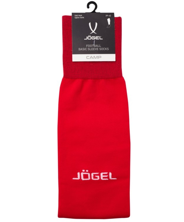 Гольфы футбольные JÖGEL CAMP BASIC SLEEVE SOCKS, красный/белый (2076859) Гольфы футбольные JÖGEL CAMP BASIC SLEEVE SOCKS, красный/белый (2076859)
