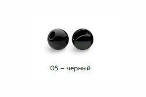 Вольфрамовая головка Namazu Pro TiA Tungsten Head Trout 2,4, 0,1г, черный (5 шт) NPT-TH24-05 (74397)
