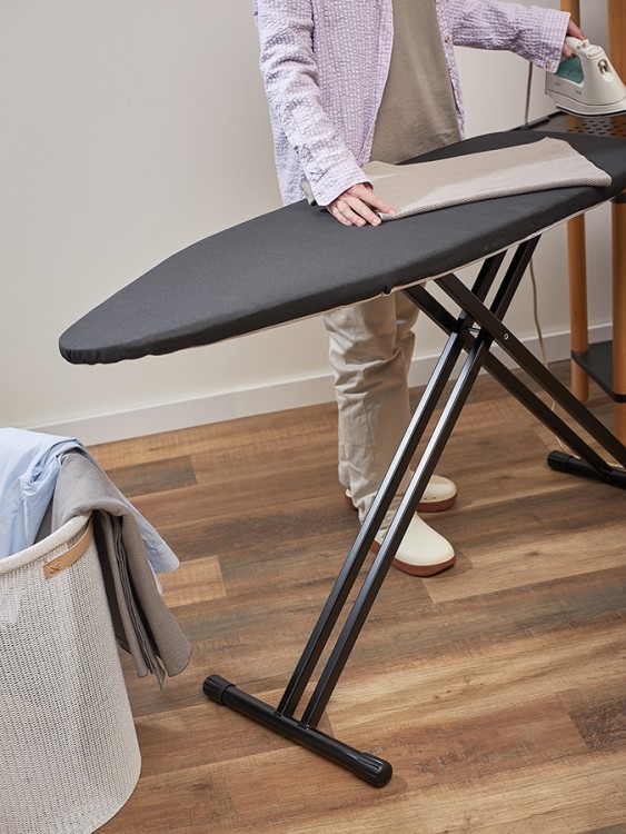 Доска гладильная напольная smart iron, 123х44 см, графит (78794)