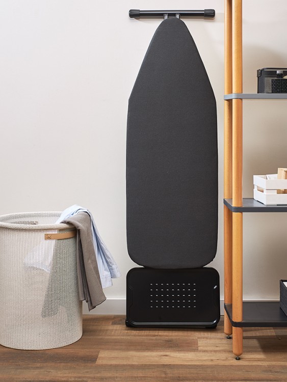 Доска гладильная напольная smart iron, 123х44 см, графит (78794)