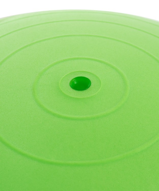 БЕЗ УПАКОВКИ Фитбол GB-106 антивзрыв, 900 гр, с ручным насосом, зеленый, 55 см (2100866)