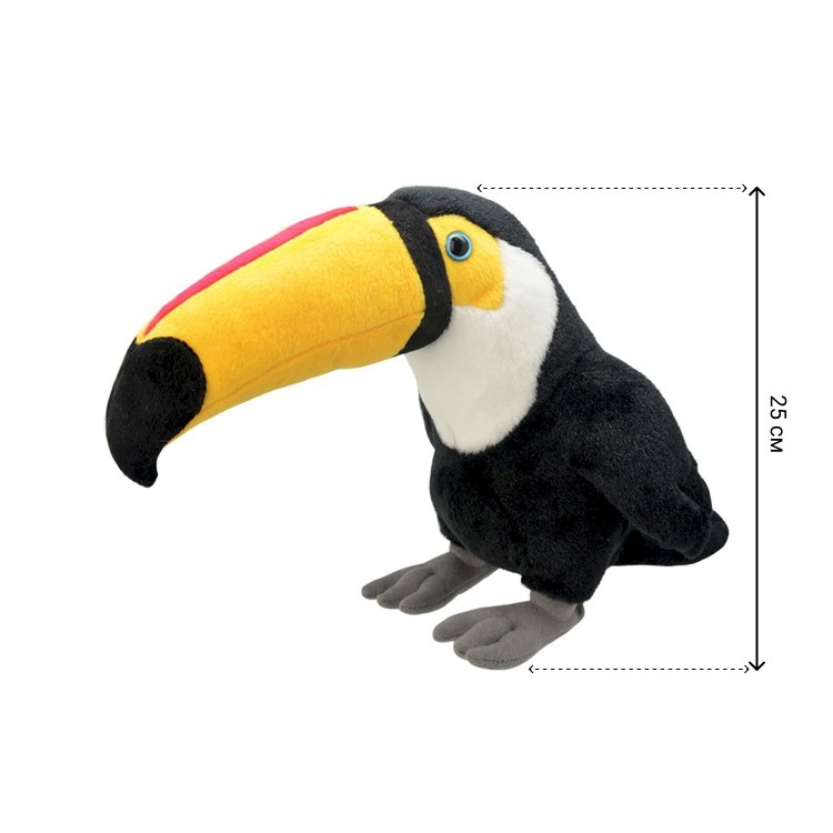 Мягкая игрушка серия "Птицы" Тукан, 25 см (K8382-PT)