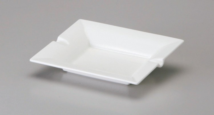 Пепельница, 15*12 см 9795-9785, костяной фарфор, white, NARUMI