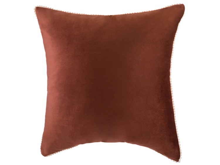 Подушка декоративная "фьюжен",45*45см,коричневый,100%пэ SANTALINO (850-827-46)