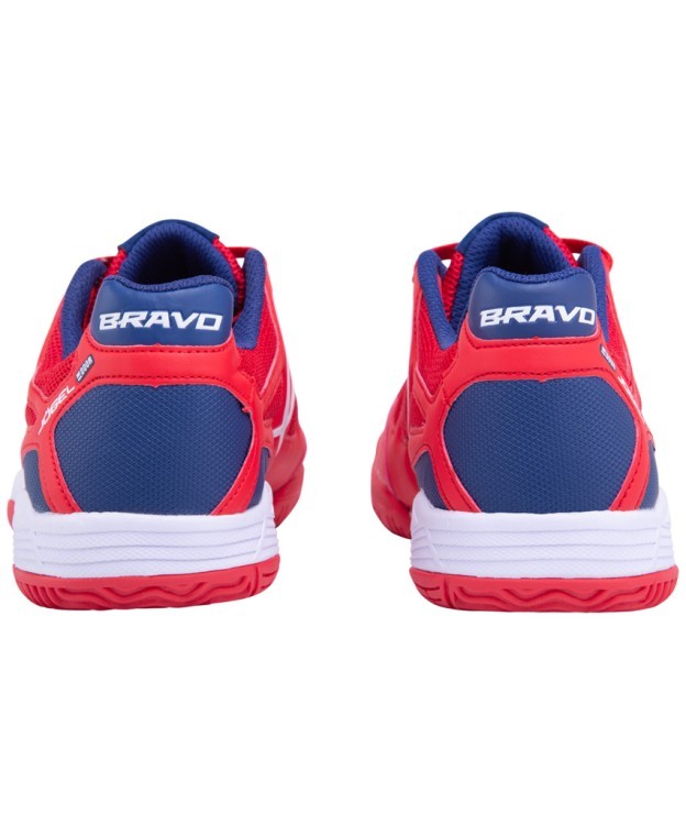 БЕЗ УПАКОВКИ Бутсы зальные JOGEL Bravo JSH103, красный, детский (2133488)