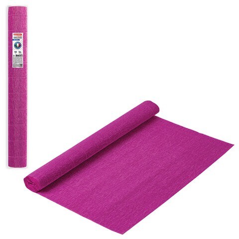 Бумага гофр. Brauberg Fiore 140 г/м2 цикламен (972) 50х250 см 112581 (5) (87046) Бумага гофр. Brauberg Fiore 140 г/м2 цикламен (972) 50х250 см 112581 (5) (87046)