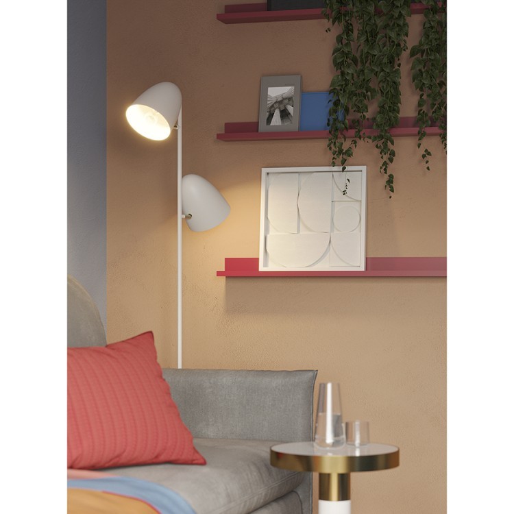 Панно декоративное с эффектом 3d minimalism, с белой рамой, 40х40 см (77478) Панно декоративное с эффектом 3d minimalism, с белой рамой, 40х40 см (77478)