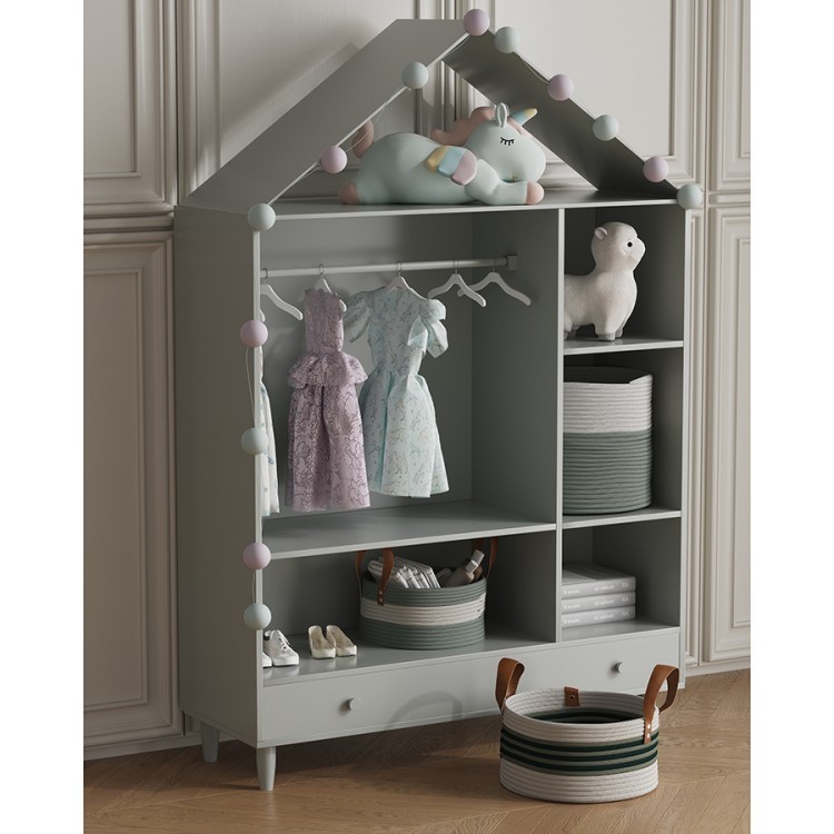 Корзина для хранения ciary, D30х30 см, бежевая/оливковая (74714)