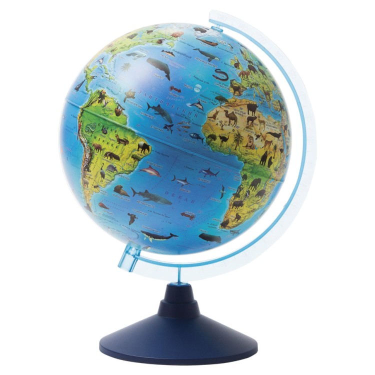 Глобус детский зоогеографический Globen Классик Евро d250 мм Ке012500269 (72915)