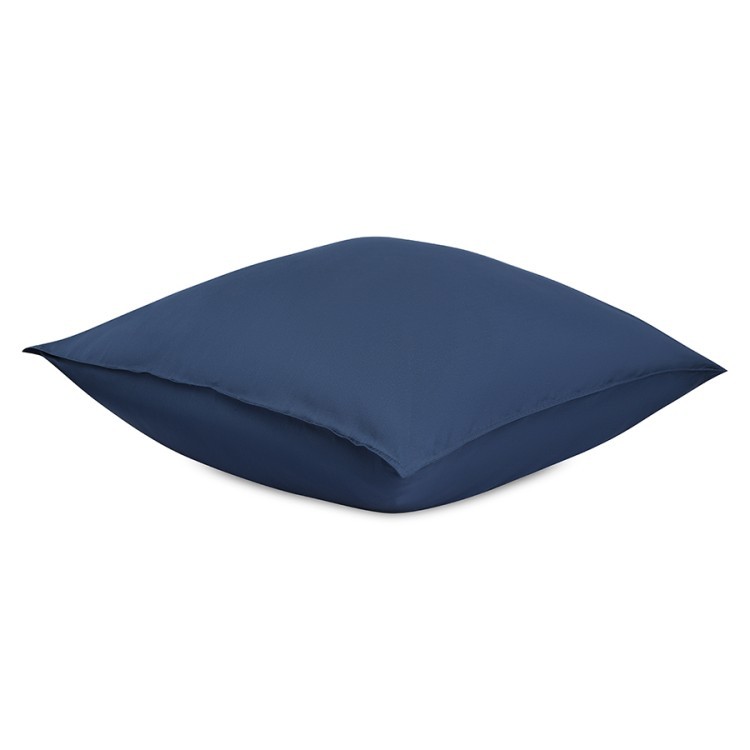 Набор наволочек из премиального сатина темно-синего цвета из коллекции essential, 70х70 см (77141)
