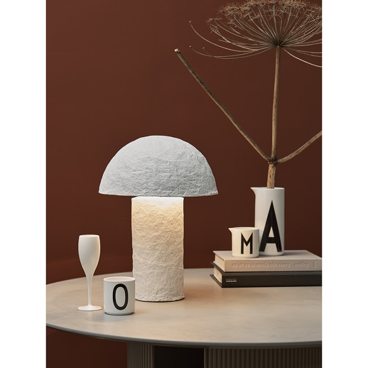 Лампа настольная texture sleek, D32x42 см, белая (77943)