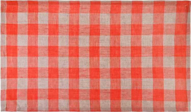 Набор полотенце в лапте "кантри",40х70см,лён 100%,рыжий, SANTALINO (850-603-42)