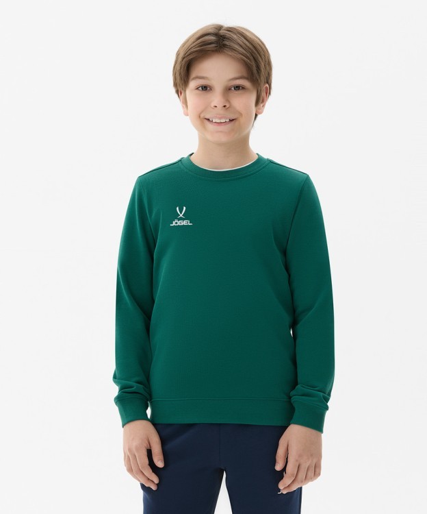 Свитшот JÖGEL ESSENTIAL Sweatshirt, темно-зеленый, детский (2121982)