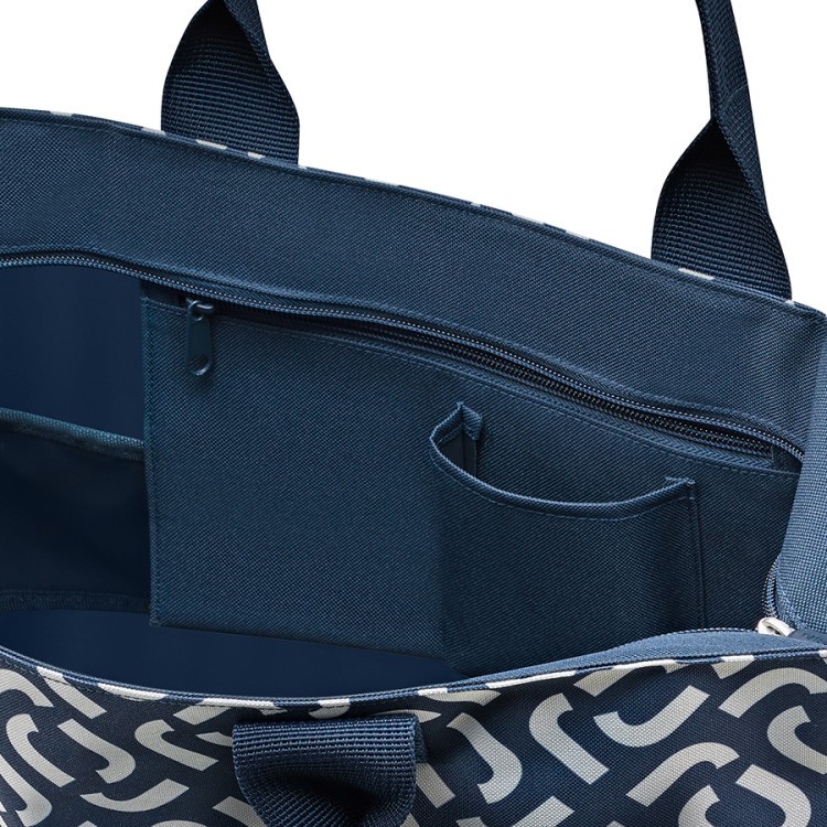 Сумка shopper e1 signature navy (70980) Сумка shopper e1 signature navy (70980)