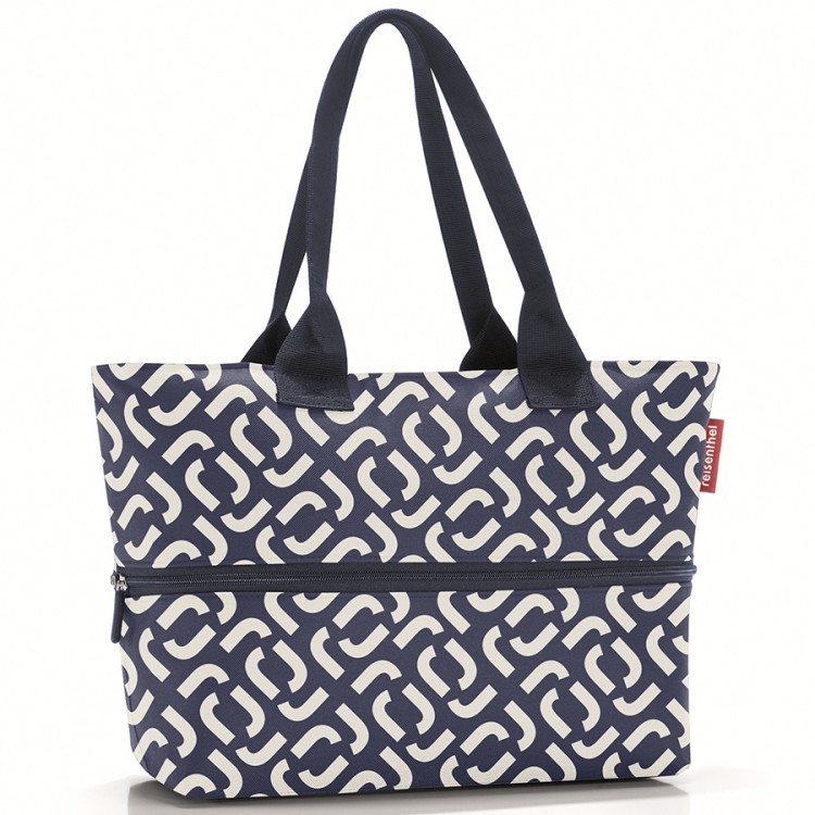 Сумка shopper e1 signature navy (70980) Сумка shopper e1 signature navy (70980)