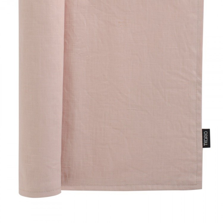 Салфетка под приборы из умягченного льна с декоративной обработкой пыльная роза essential, 35х45 см (63129)
