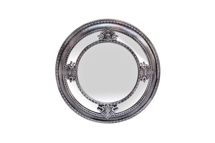 Зеркало d59,6*5,6см серебристая рама (TT-00000824)