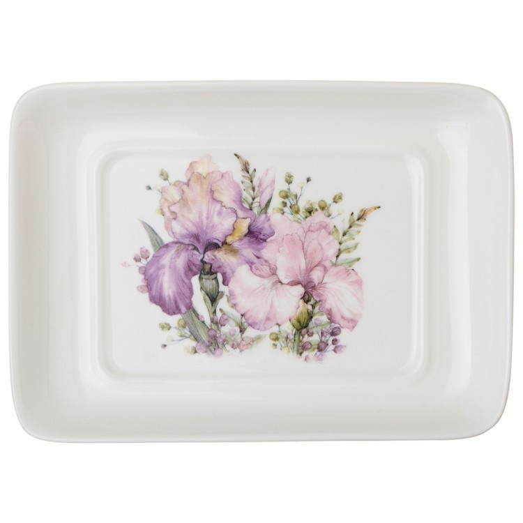 Масленка lefard "irises" 12*16,5*7 см Lefard (425-277)