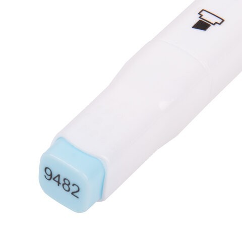 Маркеры для скетчинга двусторонние Brauberg Art Debut White линия 1-6 мм 12 цветов 152135 (86702)