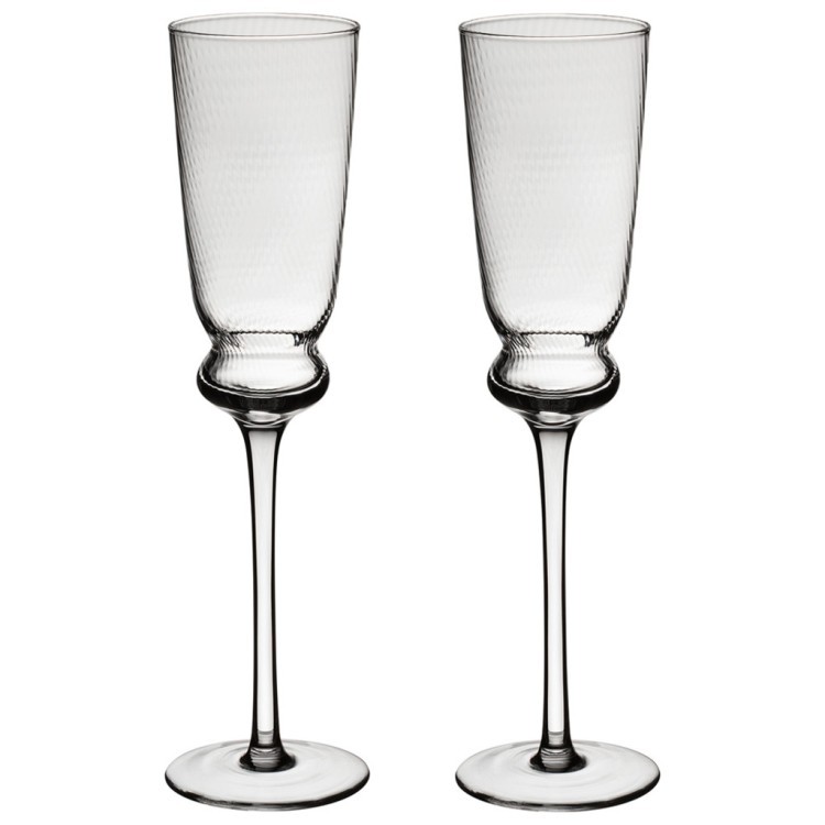 Набор бокалов для шампанского "twist & shine", 2 шт/210 мл Lefard (687-005)