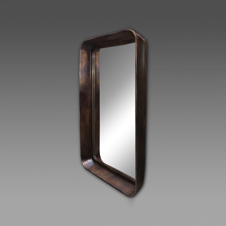 Зеркало 17358-92, металл, patinning bronze, ROOMERS FURNITURE