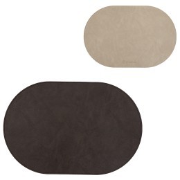 Салфетка сервировочная pool, 30х45 см, коричневая/бежевая (80101)