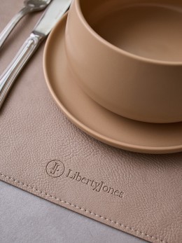 Салфетка сервировочная pool, 30х45 см, коричневая/бежевая (80101)