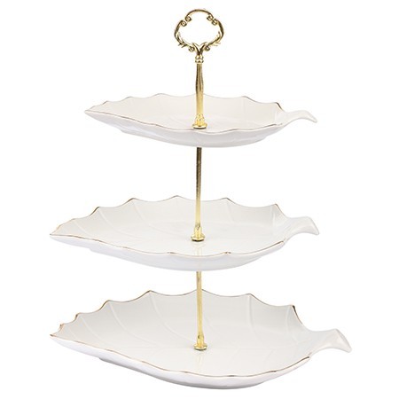 Конфетница 3 яруса 4пр керамика LR (90022-138A) Конфетница 3 яруса 4пр керамика LR (90022-138A)