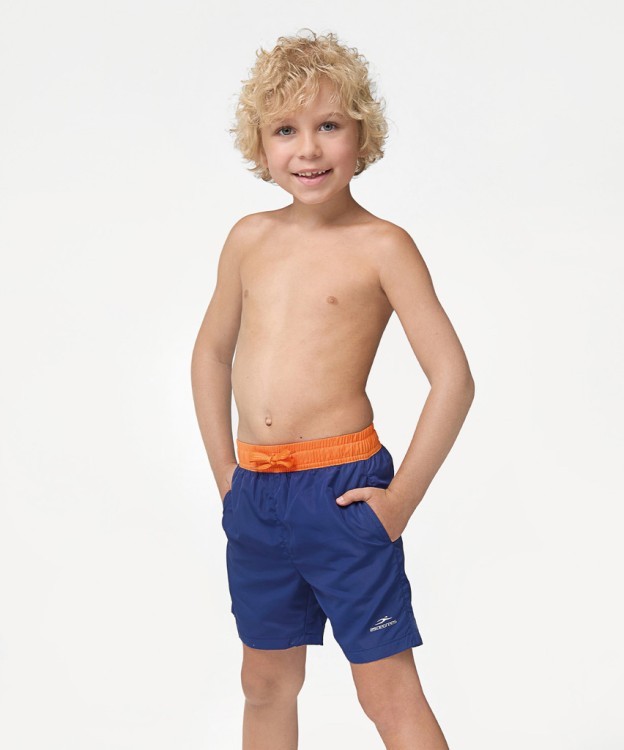 Шорты для плавания Sailor Navy/Orange, полиэстер, детский (2114092) Шорты для плавания Sailor Navy/Orange, полиэстер, детский (2114092)